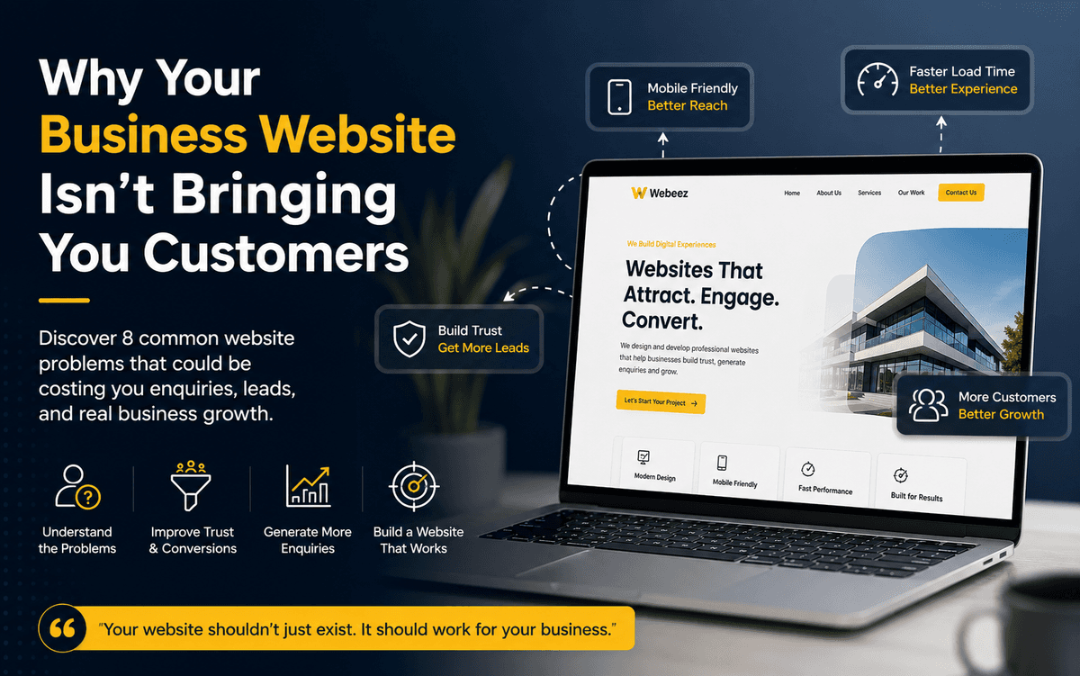 Why Your Business Website Isn’t Bringing You Customers